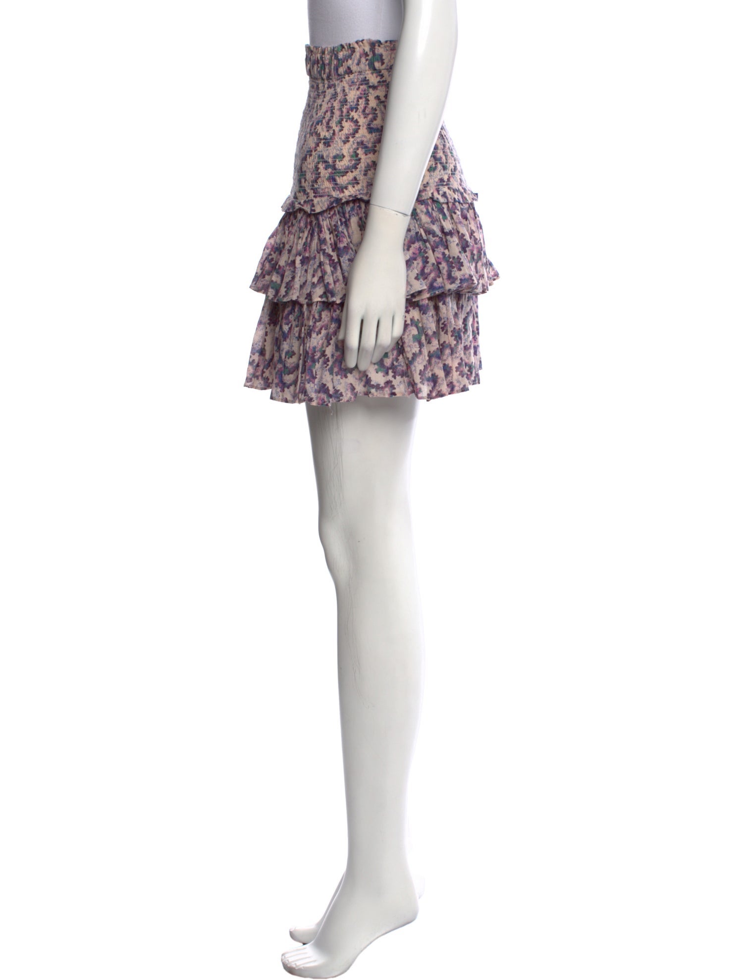 Étoile Isabel Marant Floral Print Mini Skirt