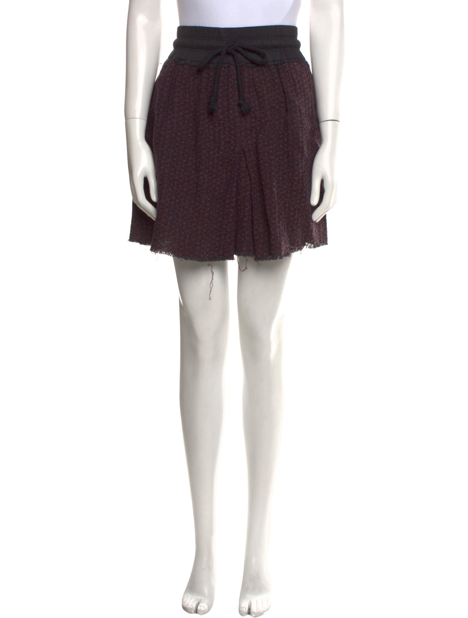 Étoile Isabel Marant Raw-Edge Trim Mini Skirt