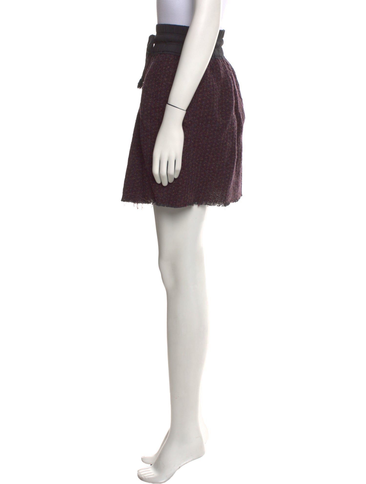 Étoile Isabel Marant Raw-Edge Trim Mini Skirt