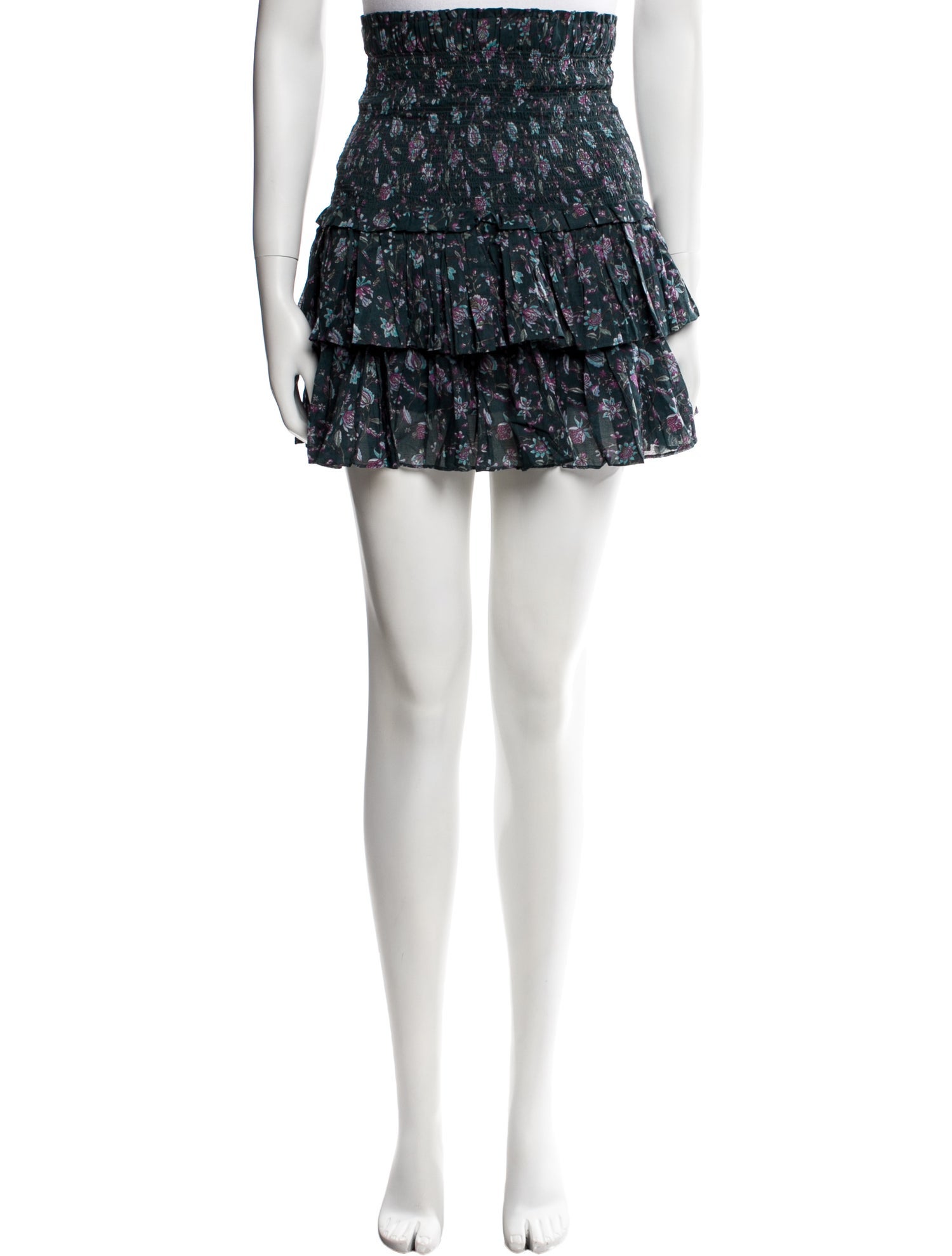 Étoile Isabel Marant Floral Print Mini Skirt