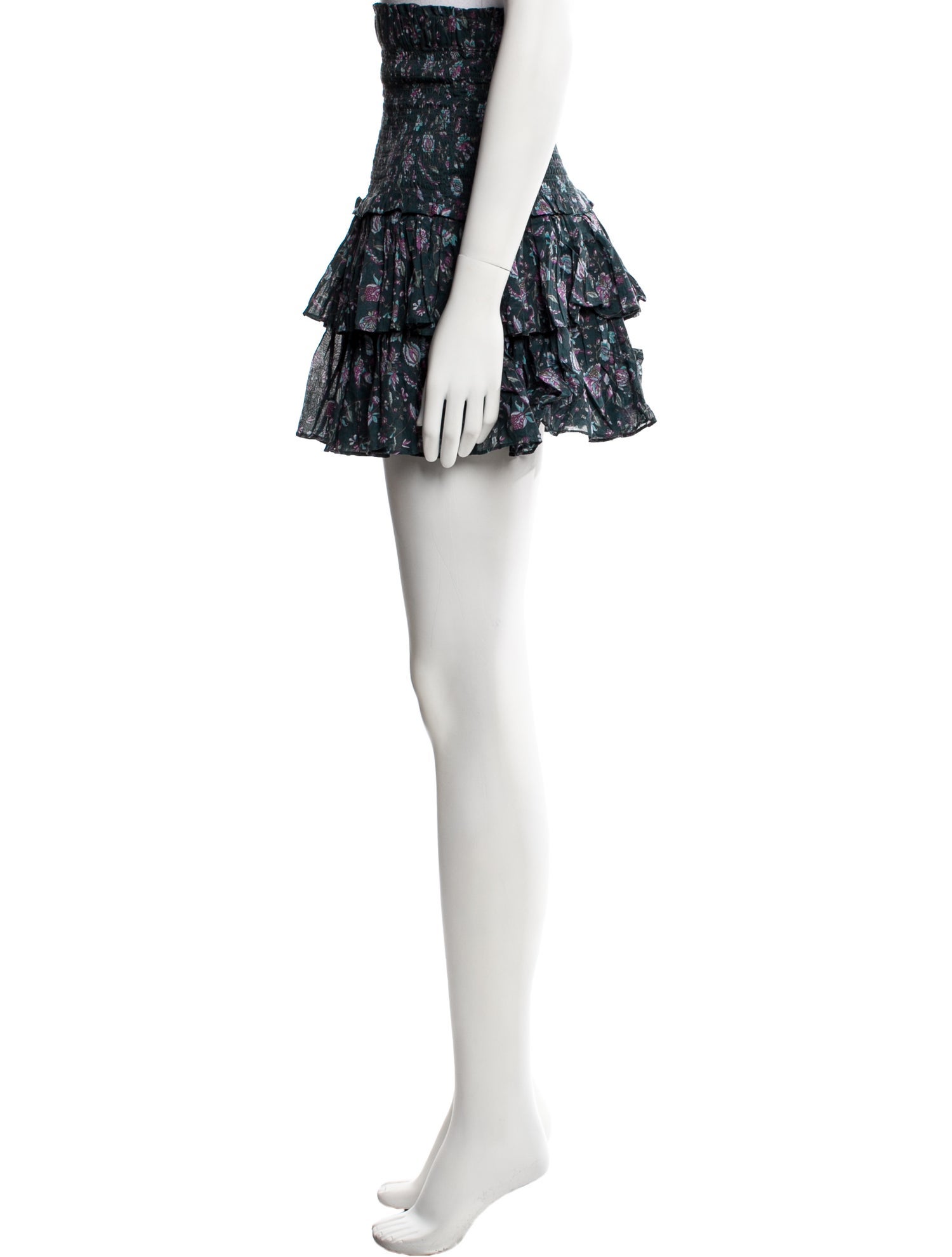 Étoile Isabel Marant Floral Print Mini Skirt