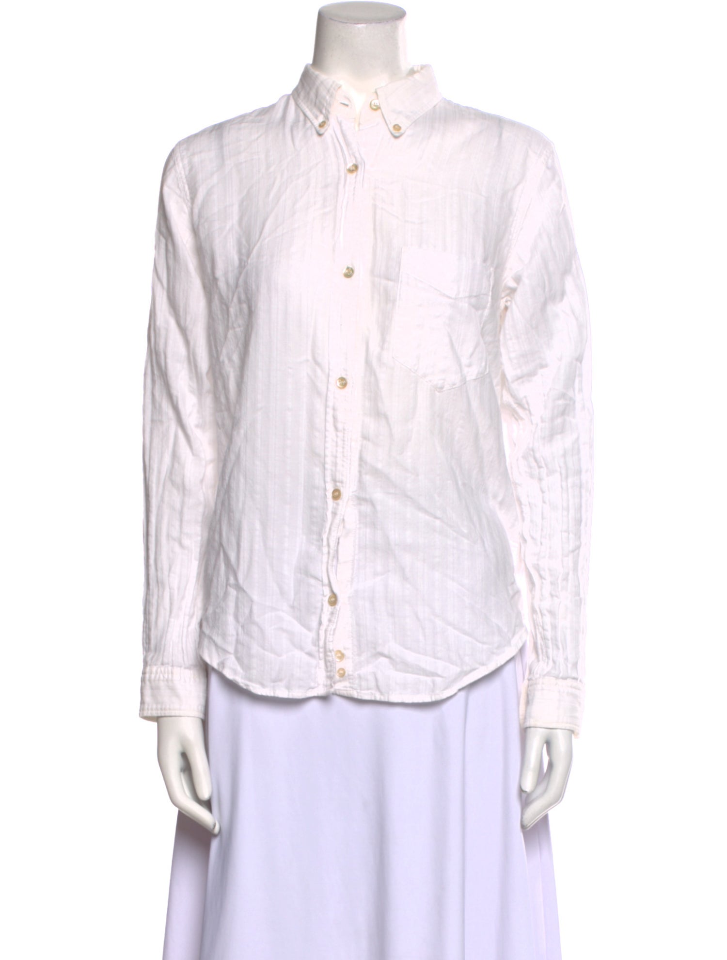 Étoile Isabel Marant Long Sleeve Button-Up Top