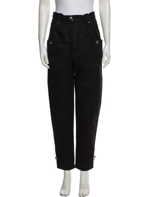 Étoile Isabel Marant Black Straight Leg Pants