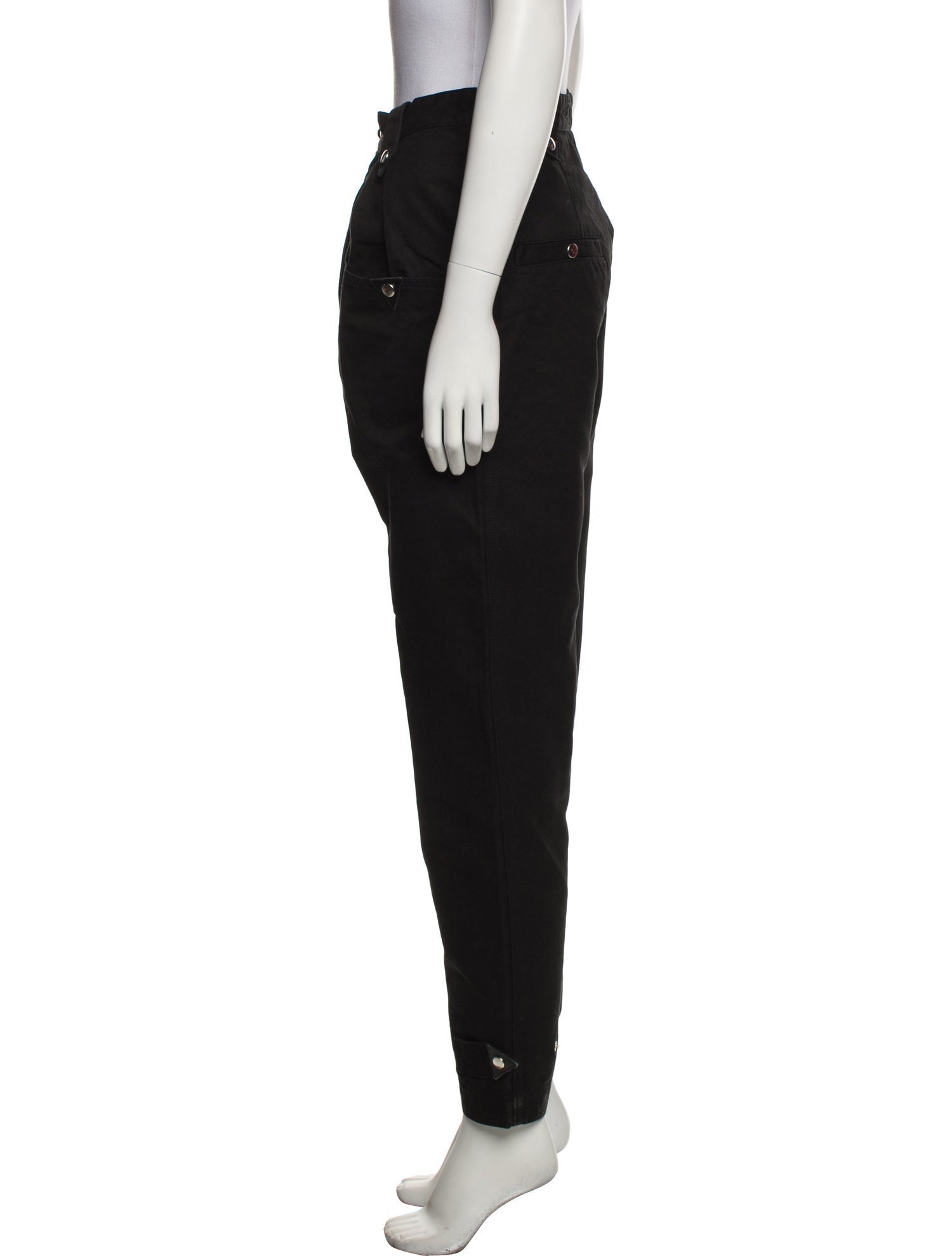 Étoile Isabel Marant Black Straight Leg Pants