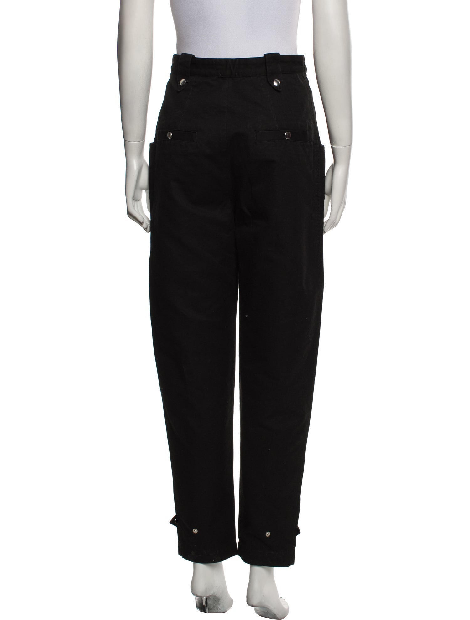 Étoile Isabel Marant Black Straight Leg Pants