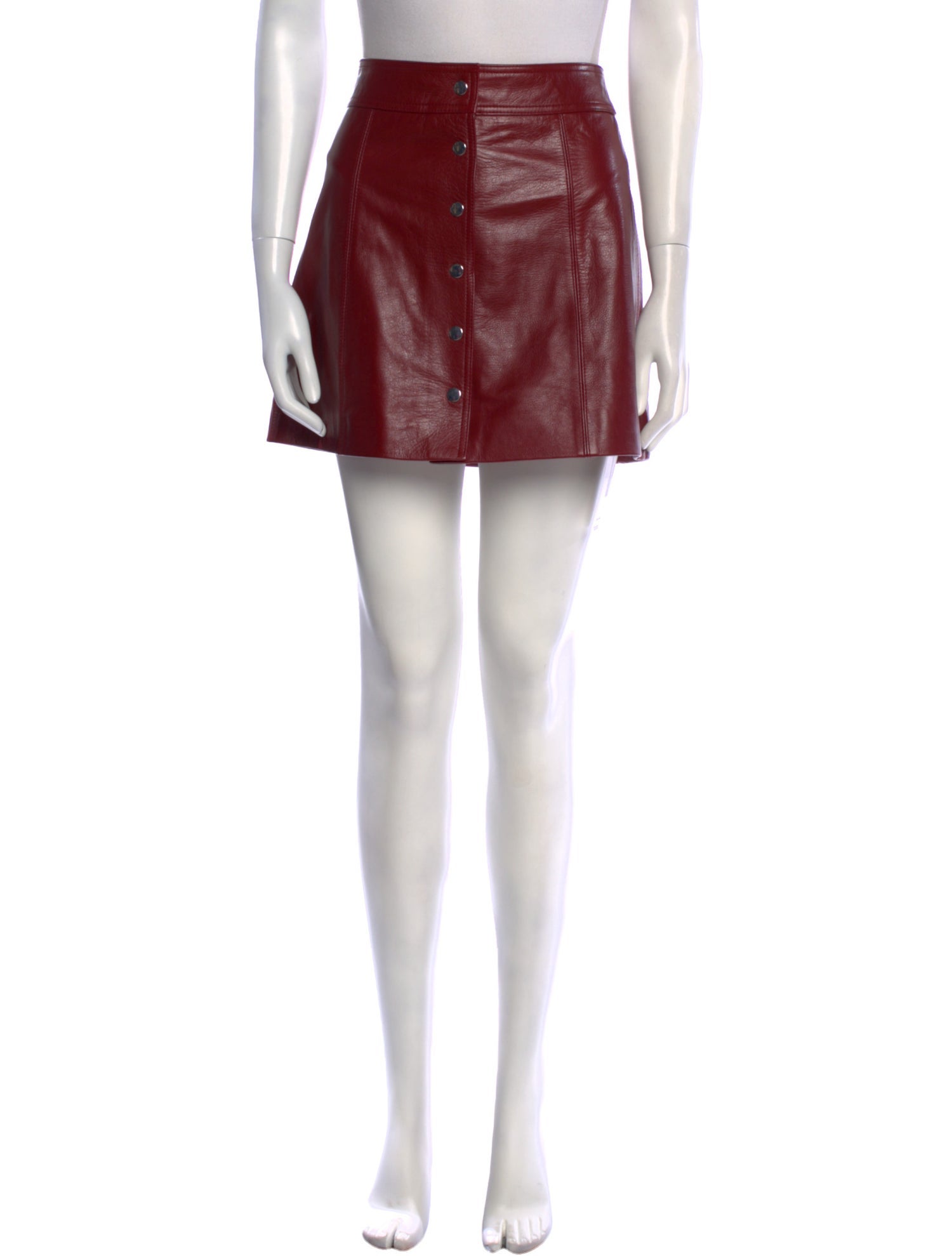 Étoile Isabel Marant Leather Mini Skirt