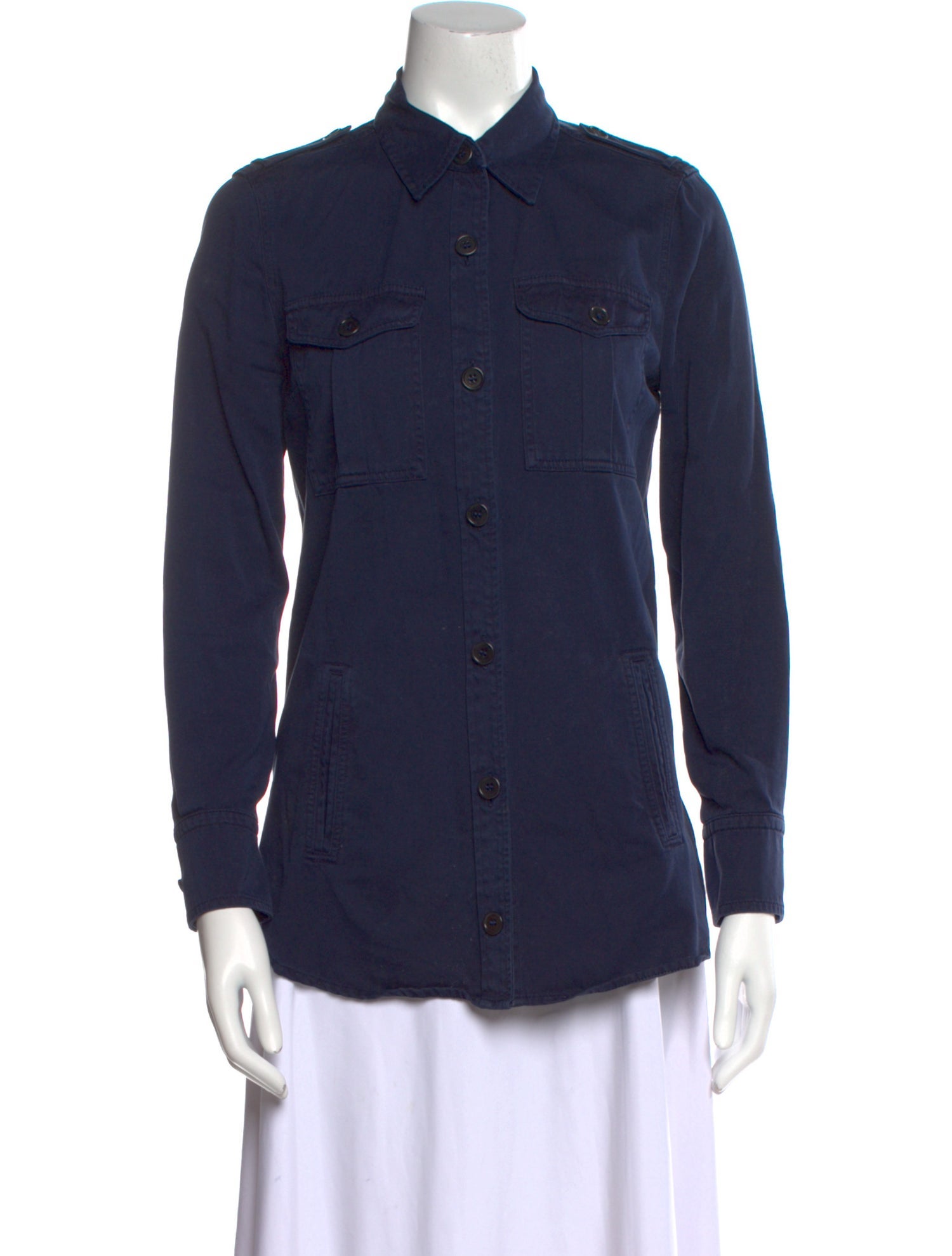 Étoile Isabel Marant Long Sleeve Button-Up Top