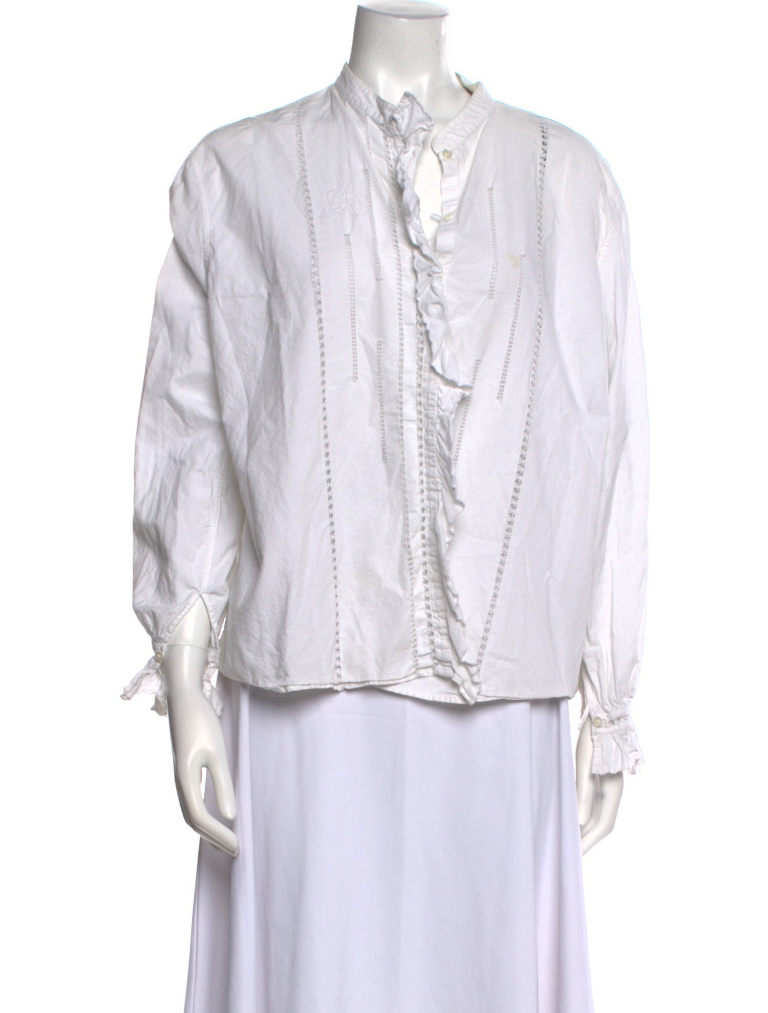 Étoile Isabel Marant Mock Neck Long Sleeve Blouse