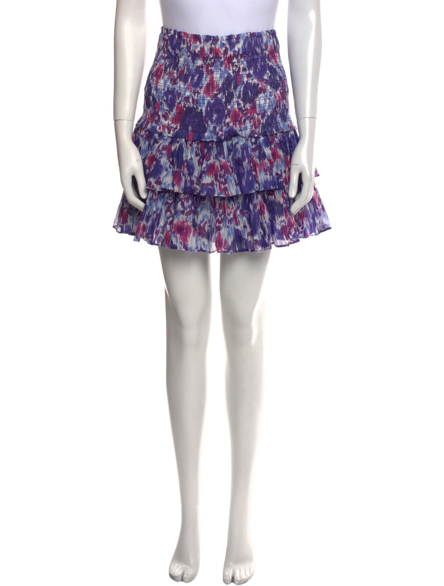 Étoile Isabel Marant Tie-Dye Print Mini Skirt