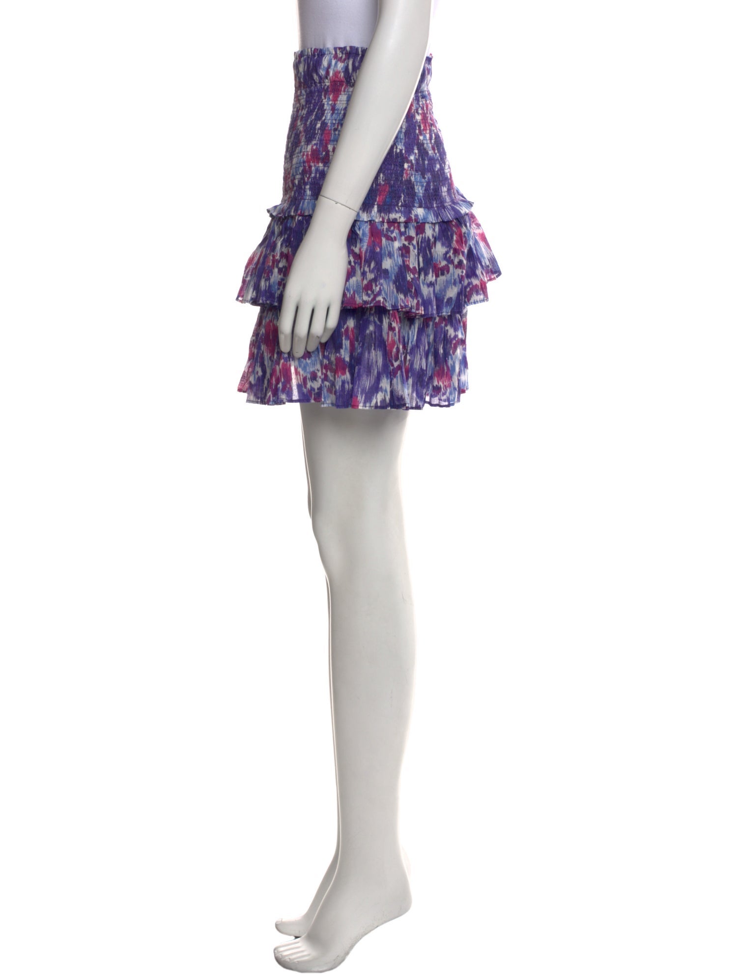 Étoile Isabel Marant Tie-Dye Print Mini Skirt