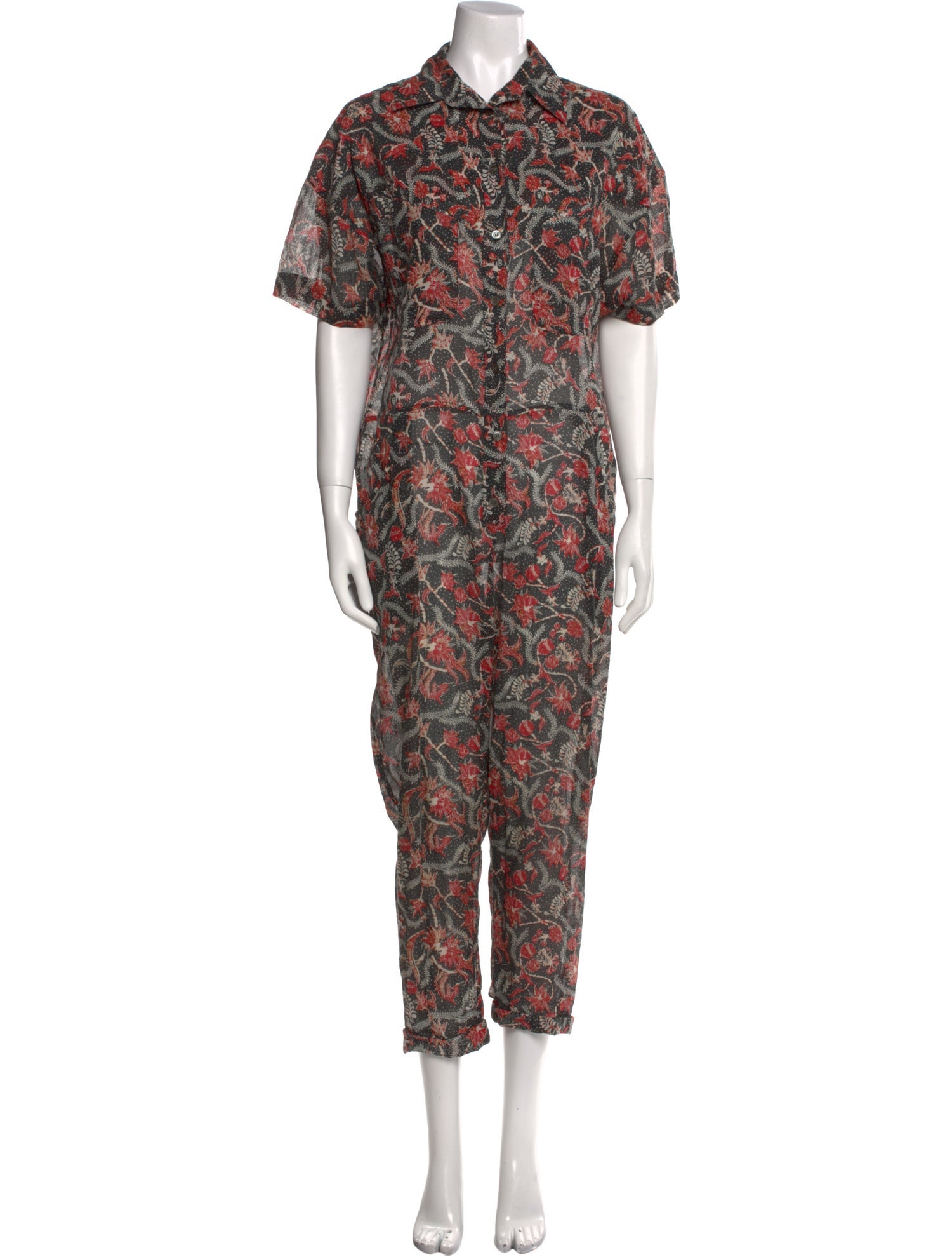 Étoile Isabel Marant Floral Print Jumpsuit