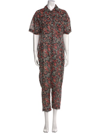 Étoile Isabel Marant Floral Print Jumpsuit
