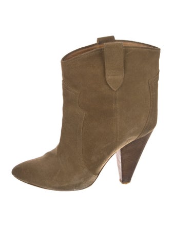 Étoile Isabel Marant Suede Western Boots