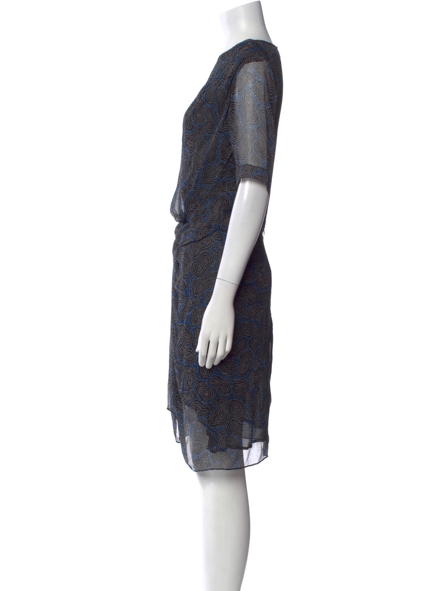Étoile Isabel Marant Silk Knee-Length Dress