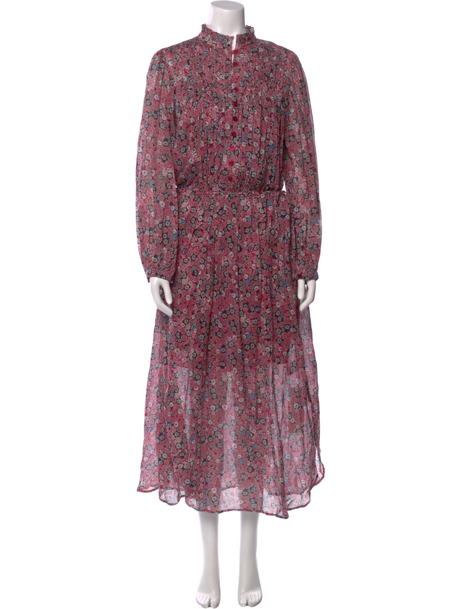 Étoile Isabel Marant Floral Print Long Dress