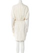 Étoile Isabel Marant Linen Pleated Accents Robe