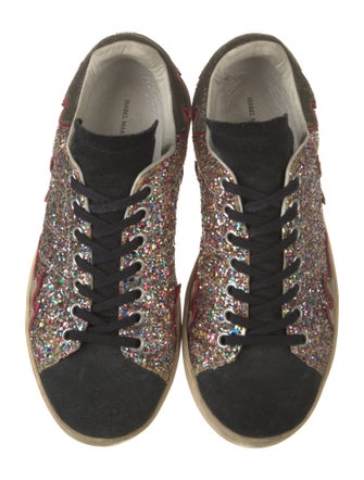 Étoile Isabel Marant Glitter Printed Sneakers