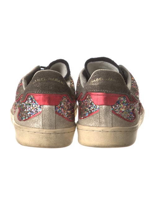 Étoile Isabel Marant Glitter Printed Sneakers