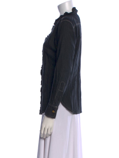 Étoile Isabel Marant Long Sleeve Button-Up Top