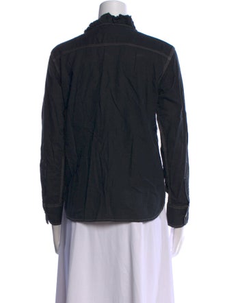 Étoile Isabel Marant Long Sleeve Button-Up Top