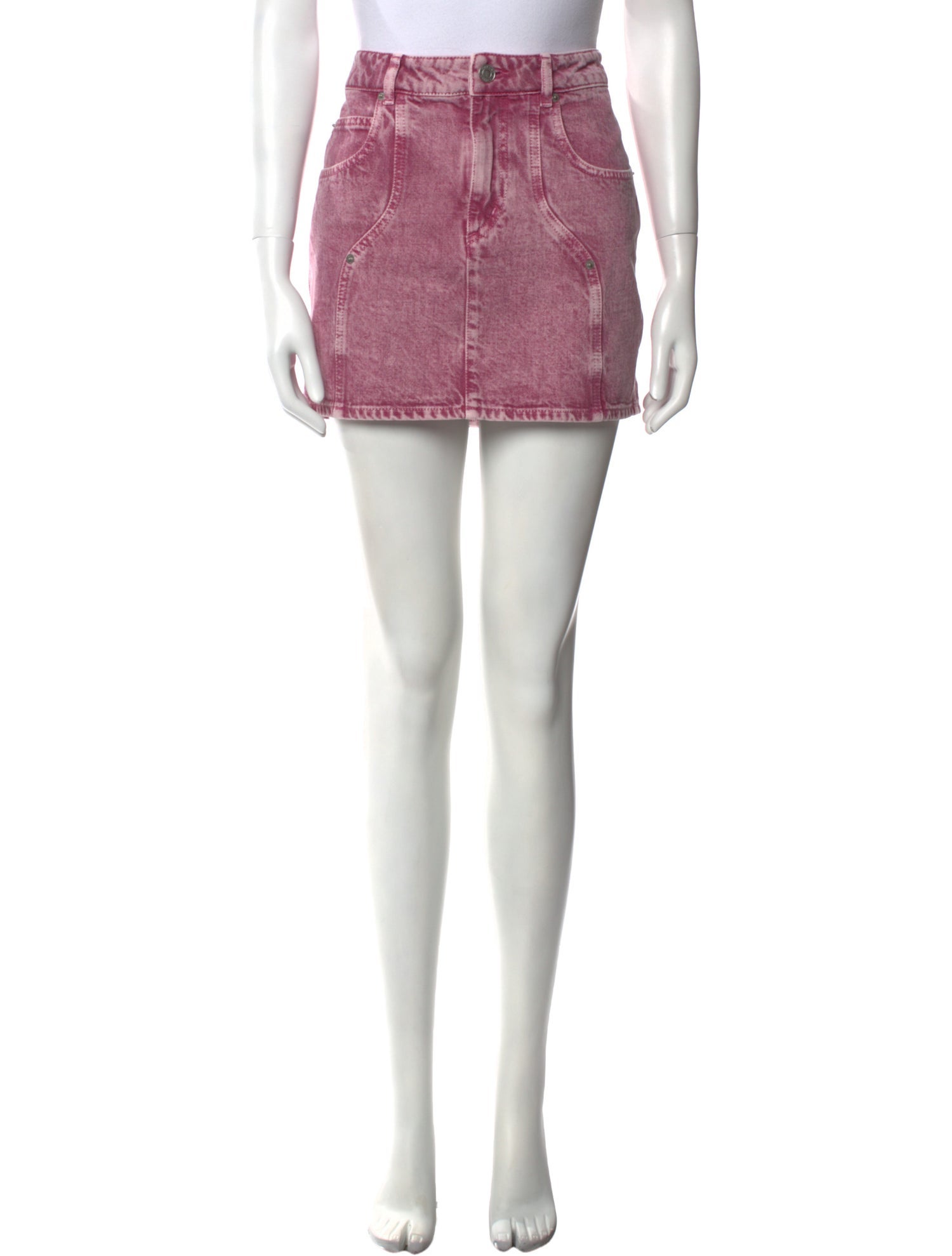 Étoile Isabel Marant Pleated Accents Mini Skirt
