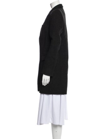Étoile Isabel Marant Wool Tweed Pattern Peacoat