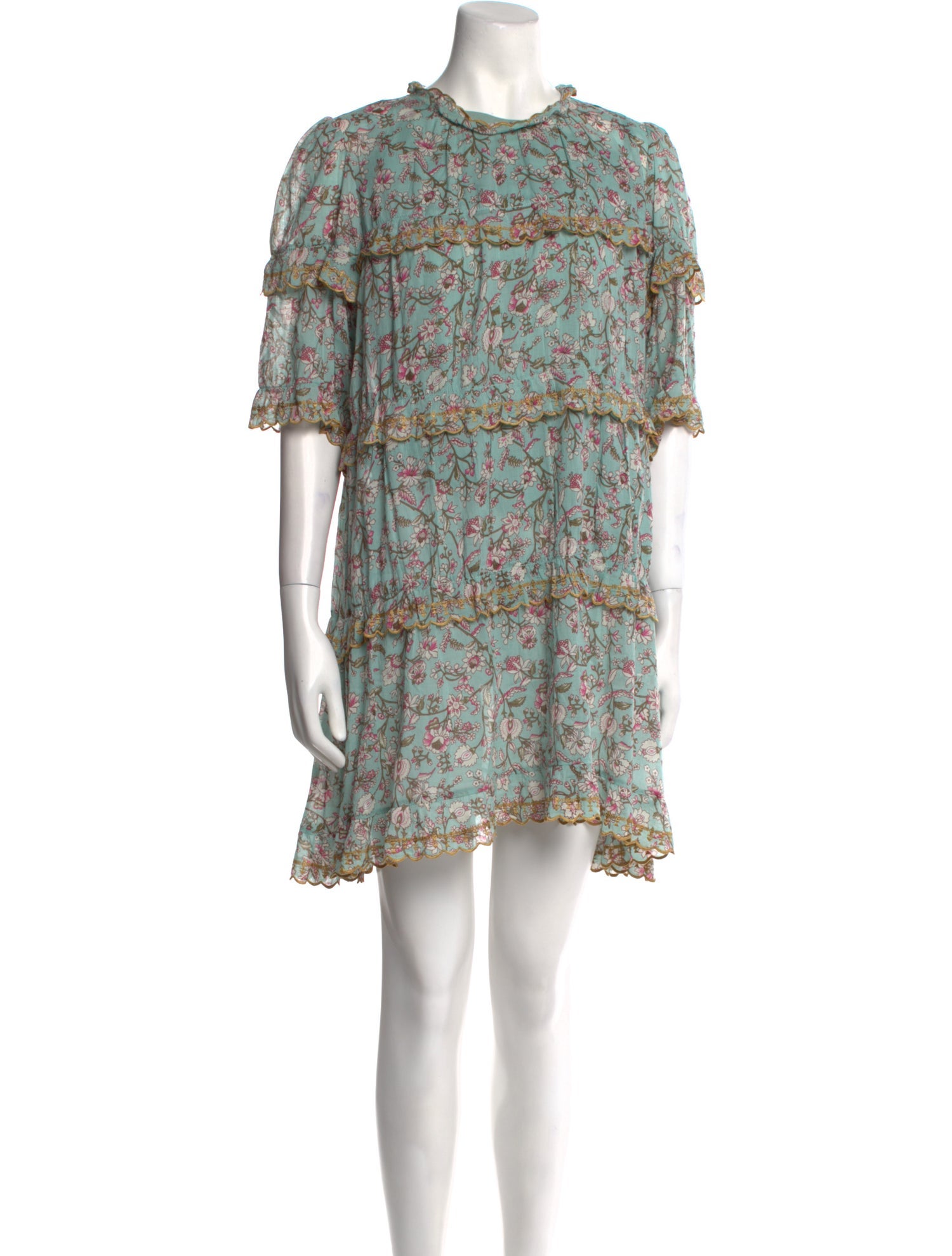 Étoile Isabel Marant Floral Print Mini Dress