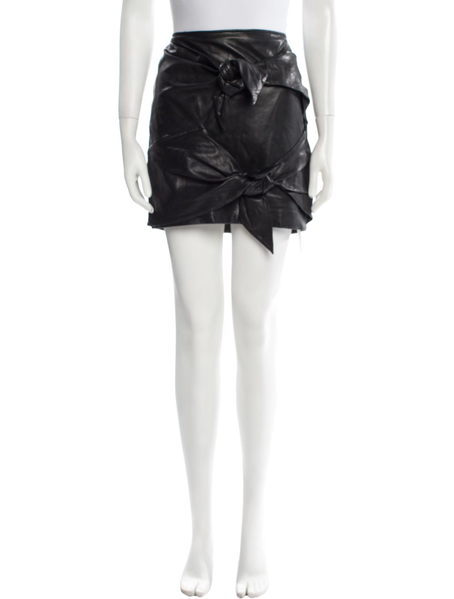 Étoile Isabel Marant Leather Mini Skirt