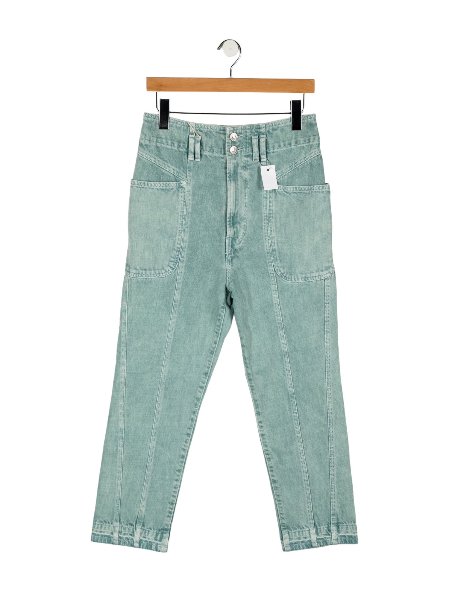 Étoile Isabel Marant High-Rise Straight Leg Jeans
