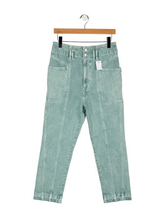 Étoile Isabel Marant High-Rise Straight Leg Jeans