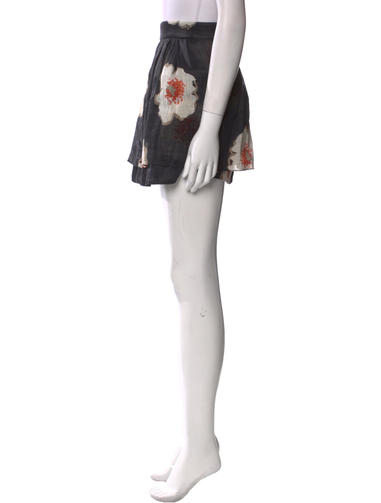 Étoile Isabel Marant Linen Mini Skirt