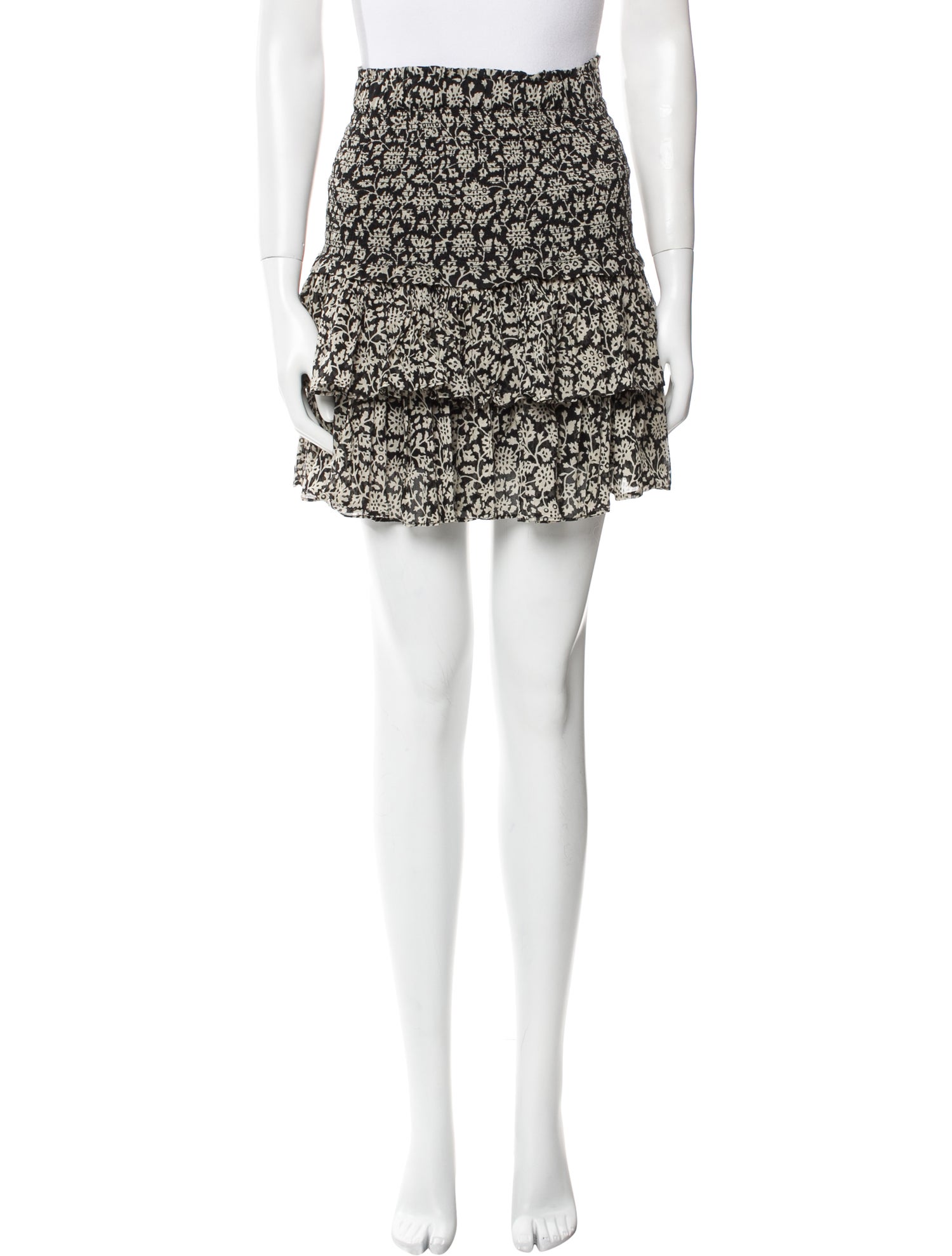 Étoile Isabel Marant Floral Print Mini Skirt
