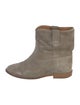 Étoile Isabel Marant Suede Moto Boots