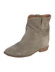 Étoile Isabel Marant Suede Moto Boots