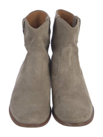 Étoile Isabel Marant Suede Moto Boots