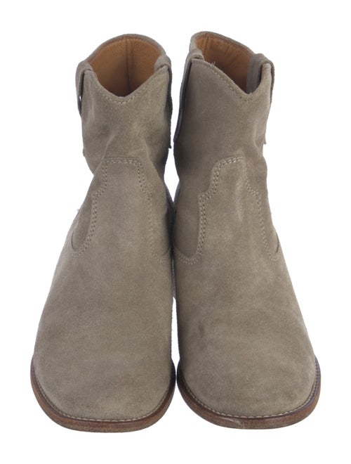 Étoile Isabel Marant Suede Moto Boots