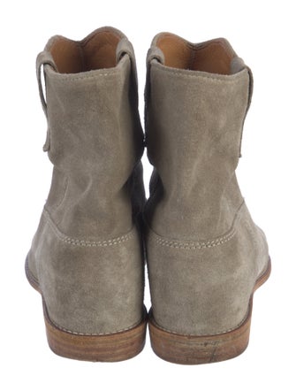 Étoile Isabel Marant Suede Moto Boots