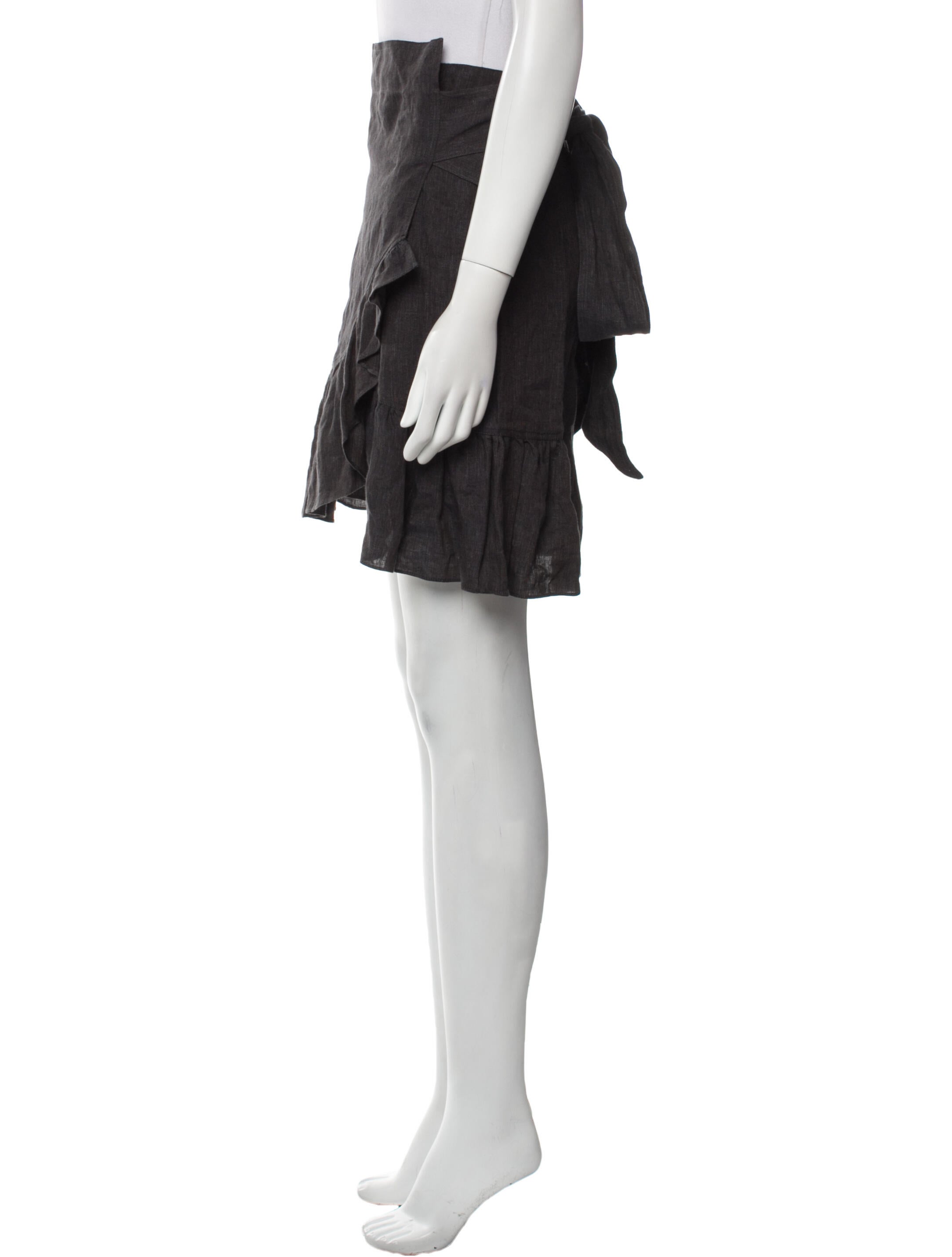 Étoile Isabel Marant Linen Knee-Length Skirt