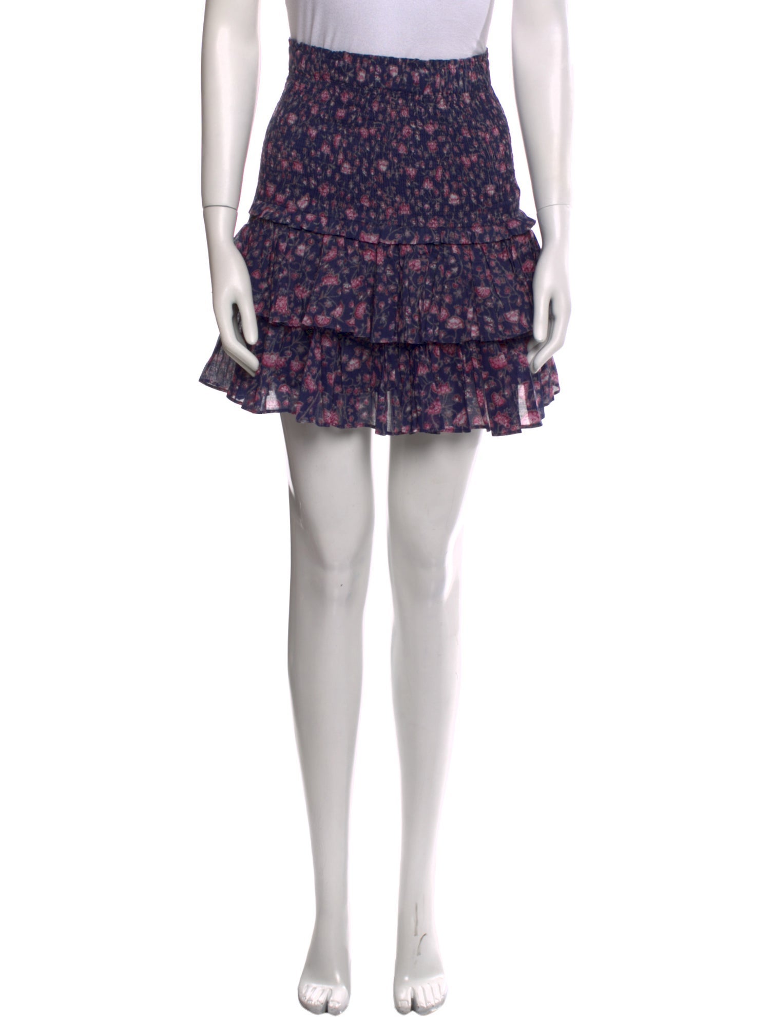 Étoile Isabel Marant Floral Print Mini Skirt