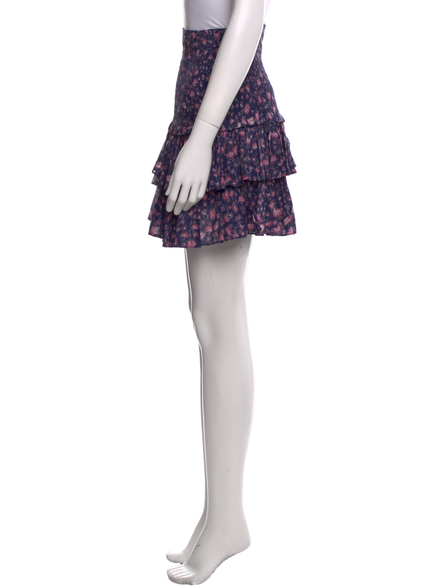 Étoile Isabel Marant Floral Print Mini Skirt