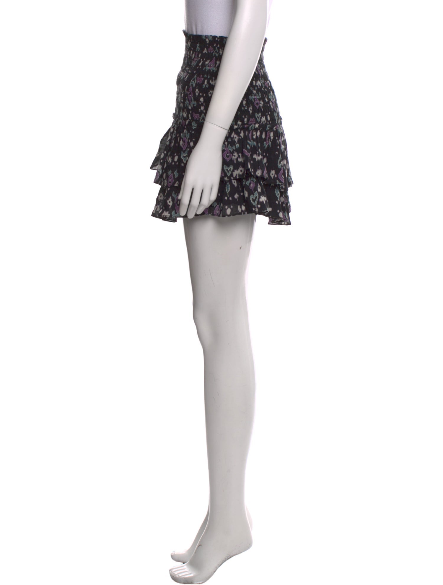 Étoile Isabel Marant Floral Print Mini Skirt