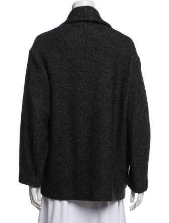 Étoile Isabel Marant Virgin Wool Faux Fur Coat