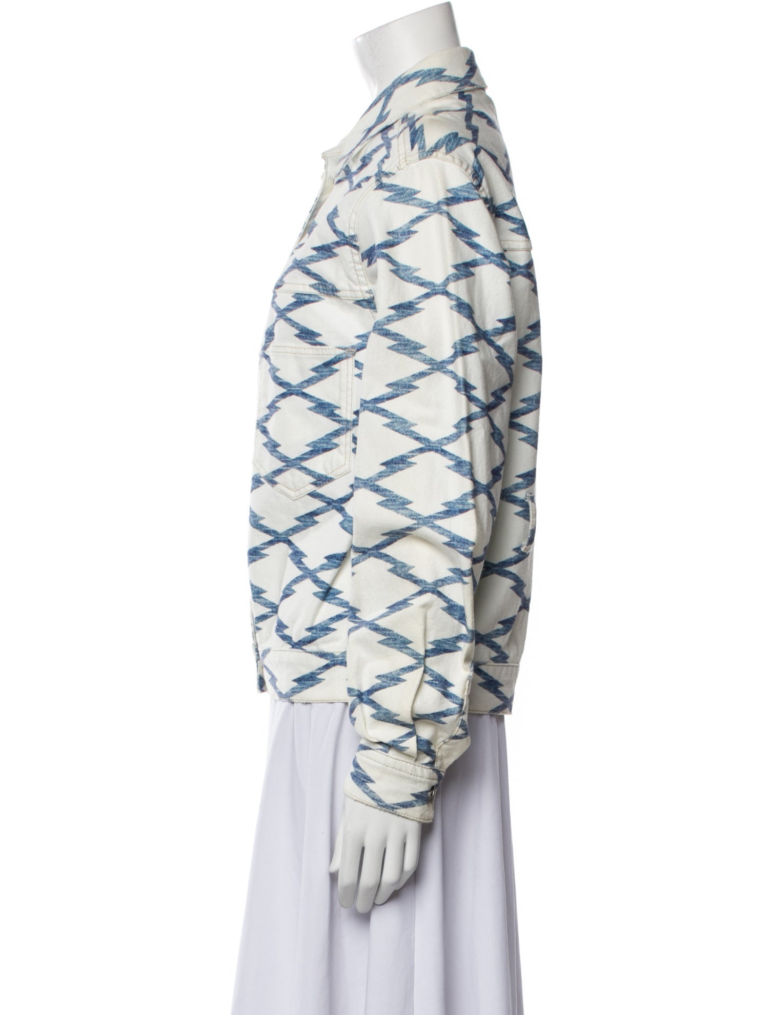 Étoile Isabel Marant Printed Denim Jacket