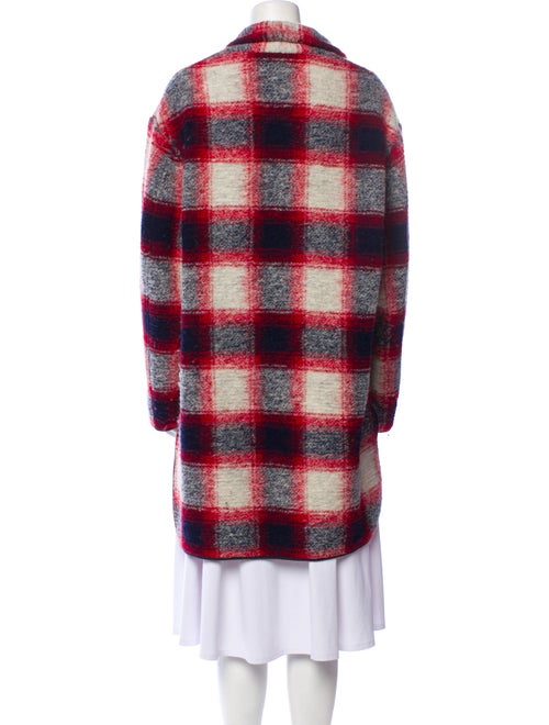 Étoile Isabel Marant Wool Plaid Print Jacket
