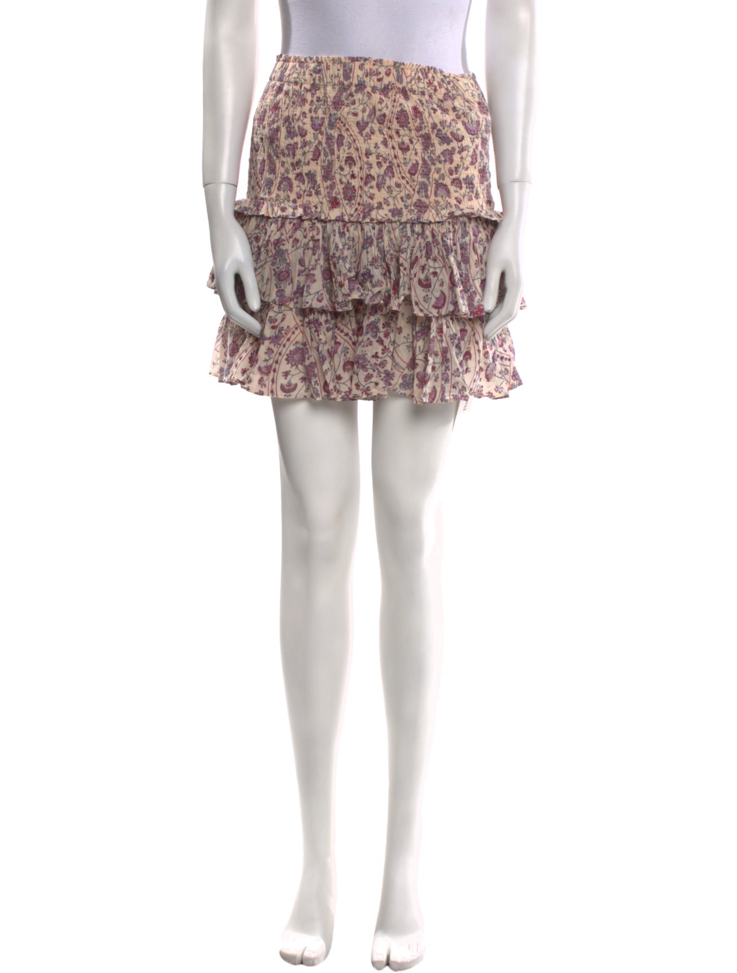 Étoile Isabel Marant Floral Print Mini Skirt