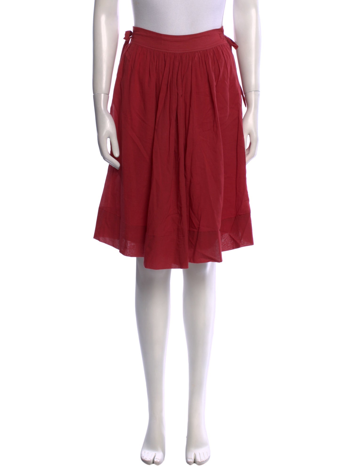 Étoile Isabel Marant Pleated Accents Knee-Length Skirt