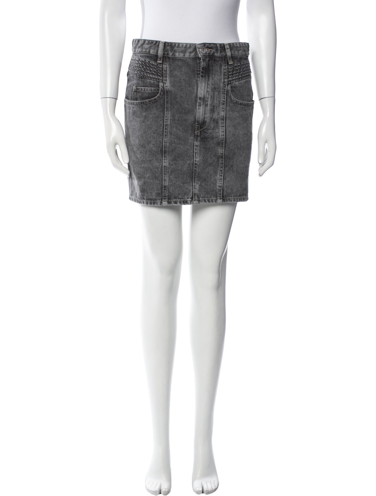 Étoile Isabel Marant Pleated Accents Mini Skirt