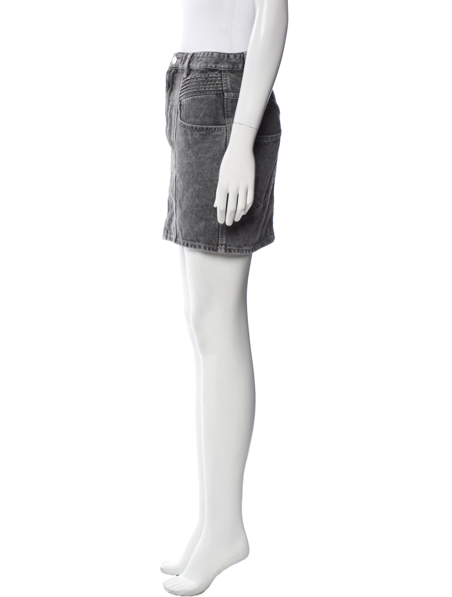 Étoile Isabel Marant Pleated Accents Mini Skirt