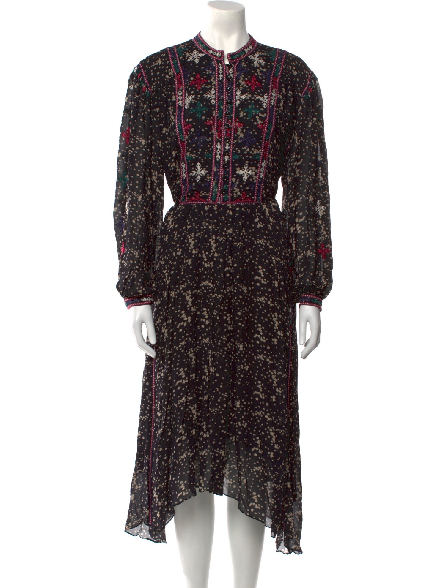 Étoile Isabel Marant Printed Midi Length Dress