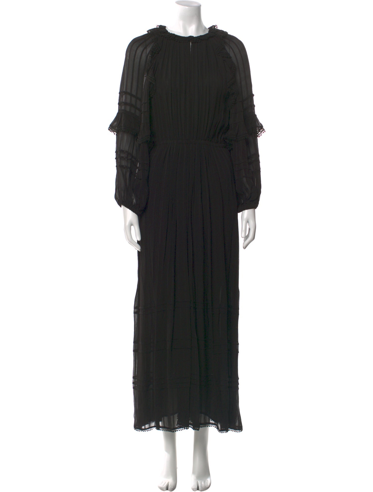 Étoile Isabel Marant Crew Neck Long Dress